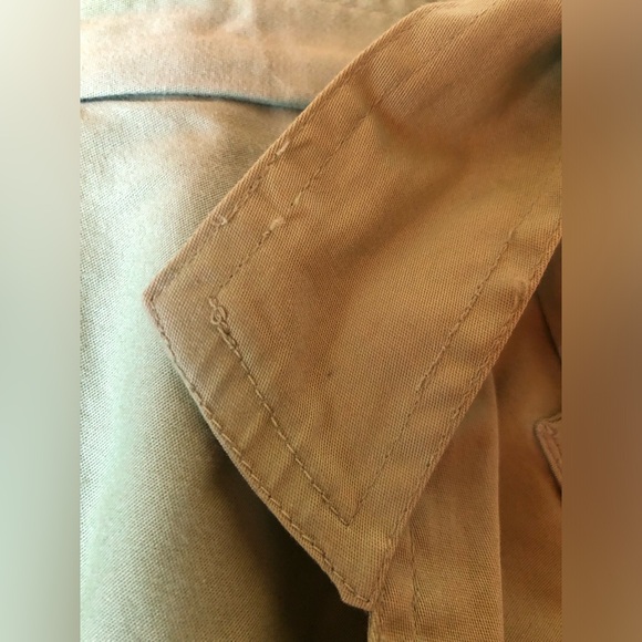 Dahlia Casual Green Capri Pants- 8P- Stretch- Cotton/Spandex - Picture 7 of 8